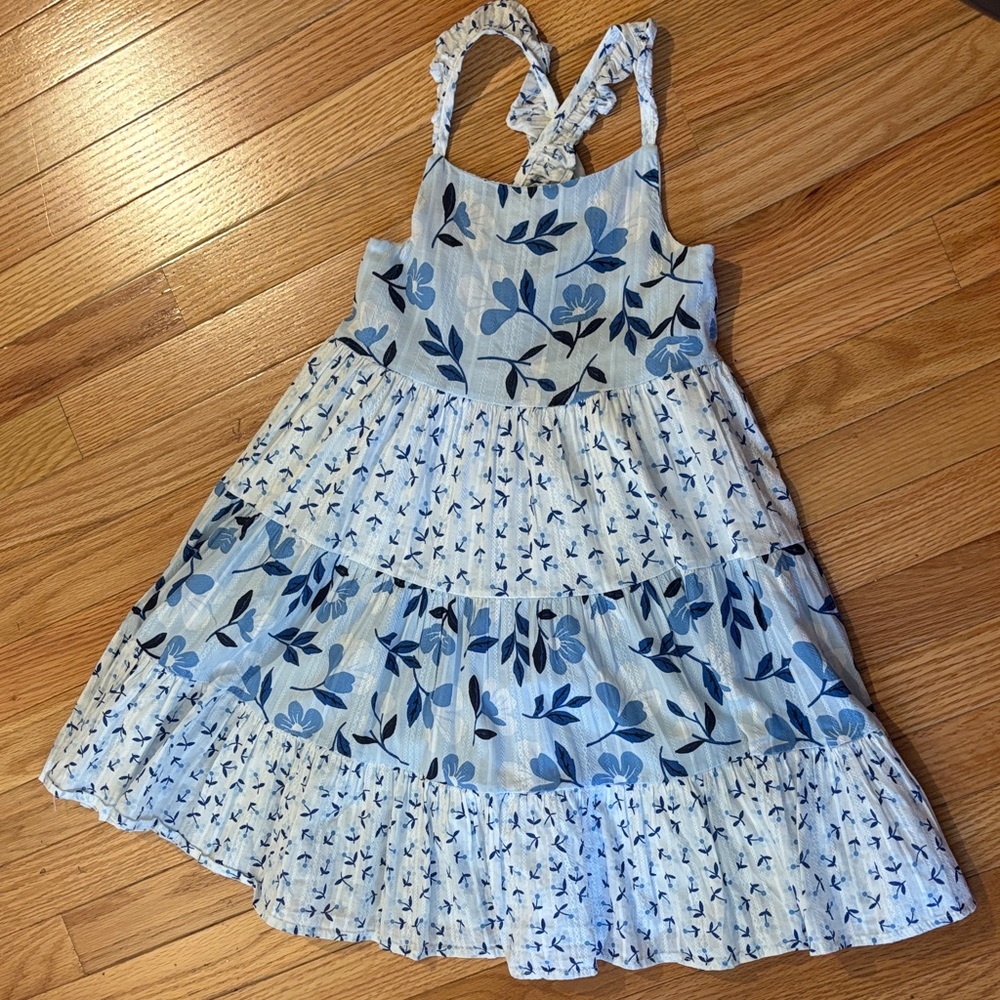 Catherine Malandrino Blue Floral Kids Dress